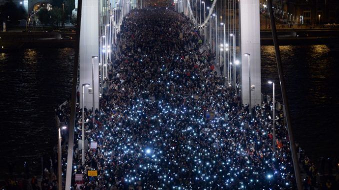 Thousands rally in Hungary over internet tax despite govt concessions