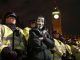 Riot police on alert for bonfire night 'Million Mask March' by activists Anonymous