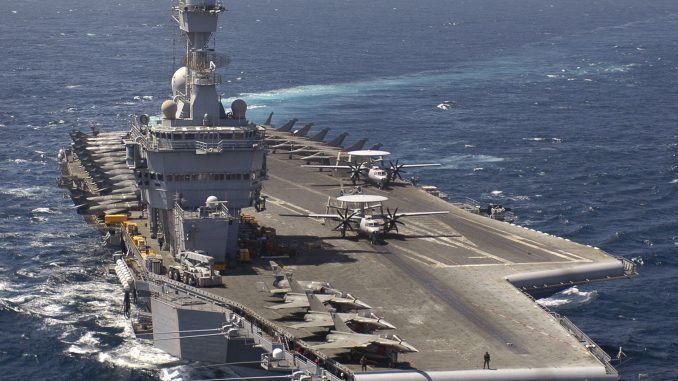 France sends Charles de Gaulle aircraft carrier to aid military operations in Iraq