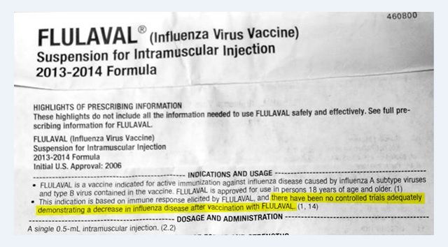 Flu shot hoax admitted: ‘No controlled trials demonstrating a decrease in influenza’