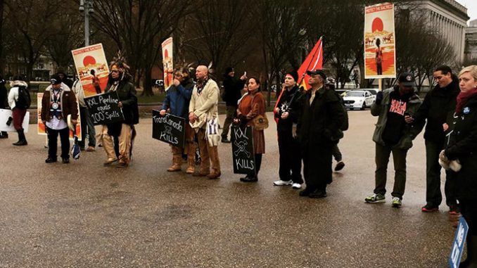 Native Americans Protest Keystone XL Pipeline Plan - Video