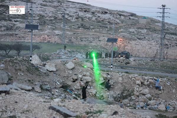 green-laser-israel