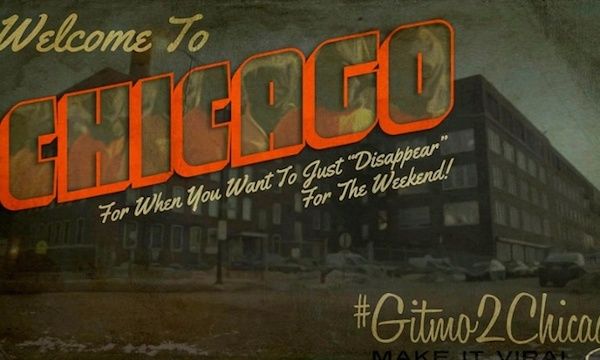 Gitmo2Chicago - Anonymous protest Chicago Black Site