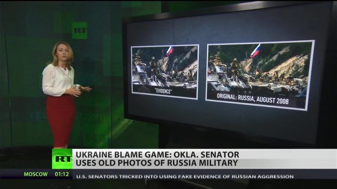 Ukraine sends Senate old photos as proof of 'Russian military presence'