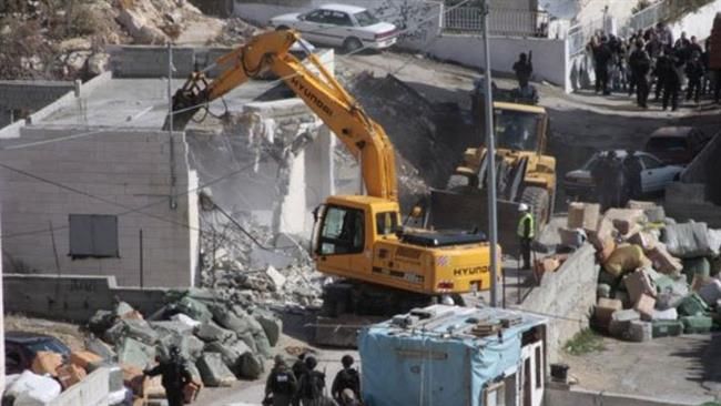 Israel to demolish 20,000 Palestinian homes in al-Quds