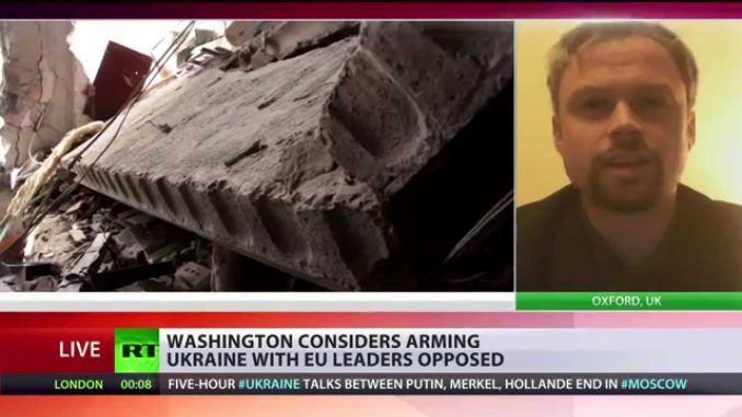 'US & UK try to sabotage any Ukraine peace agreement' (Video)