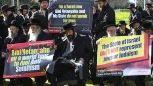 Ultra-Orthodox Jews Protest Netanyahu’s Speech