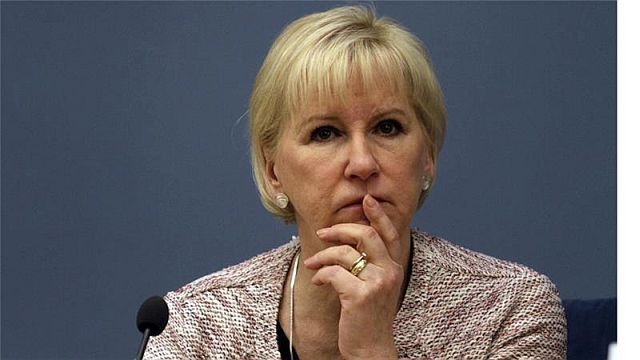 Sweden's Foreign Minister Margot Wallstorm