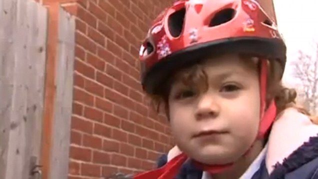 Police Threaten To Confiscate 4 Year-Olds Bike Because She Was Cycling On Pavement