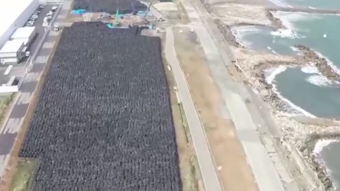 Video: Tons Of Fukushima Nuclear Waste Stored In Bags Near Ocean