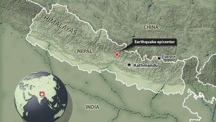 everest_Nepal Earthquake epicenter