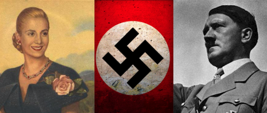 Eva Peron - Hitler - Nazi