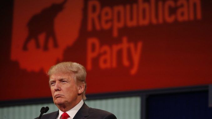 The Republican party elites are planning to oust Donald Trump