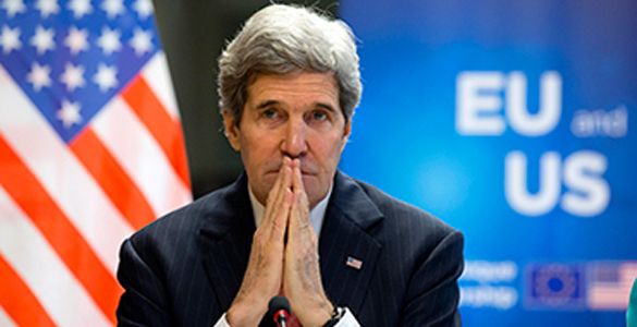John Kerry has warned that the US dollar is at risk of collapsing