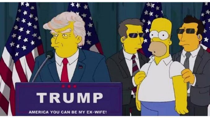 The Simpsons predicted Donald Trump would become President in a 2000 episode