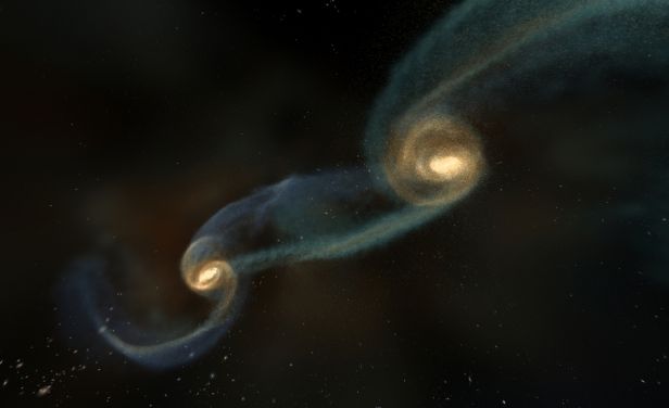 NASA say two black holes are on a collision course to destroy the galaxy
