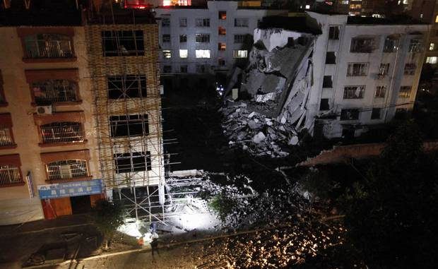 A bomb has exploded in china killing at least seven