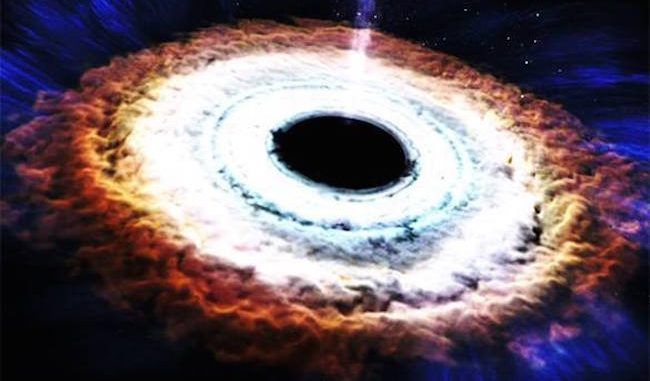 NASA video shows blackhole devouring a star