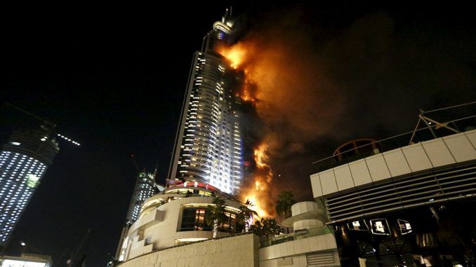 Dubai hotel suffers tragic fire on NYE