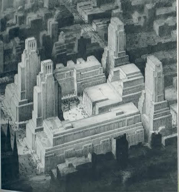 Fig. 9 The initial three dimension plan of Benjamin Morris in 1928
