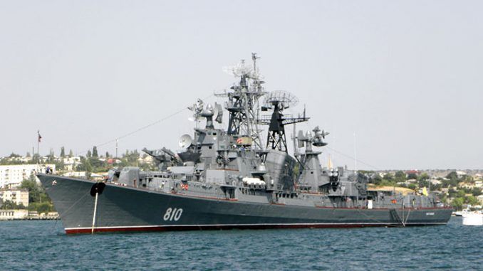 Russian Warship fires at Turkish vessel