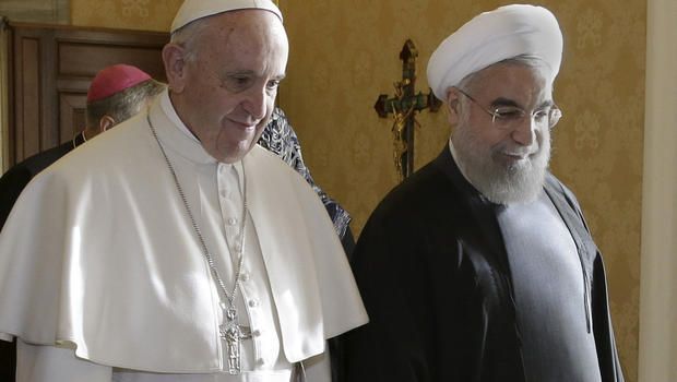 Pope Francis and Iranian President Rouhani announced that the 'end times' are nigh in historic meeting