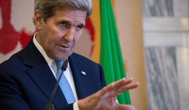 John Kerry is directly accused of 'creating ISIS' during an Italian press conference