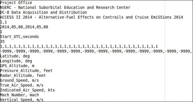 “Alternative-Fuel Effects on Contrails and Cruise EmiSSions” project.