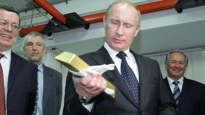 President Putin promises to NEVER stop the circulation of cold hard cash because he considers a cashless society to be a New World Order tactic to gain control over the public.