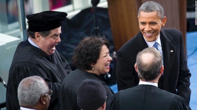 US Supreme Justice Scalia held a 'secret' meeting with President Obama just hours before his suspicious death