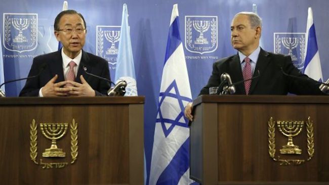 UN Chief slams Israeli's illegal occupation of Palestinian land