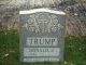 Donald Trump's tombstone on display in New York's central park