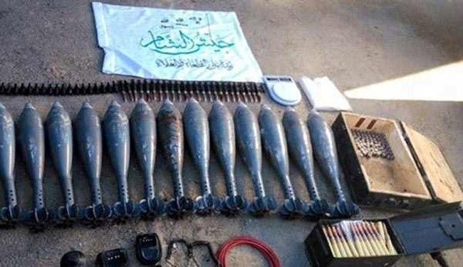 Syrian Army confiscate Israel and US-made weapons destined for ISIS militants
