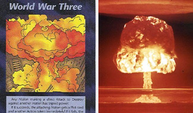 Board Game says World War 3 imminent