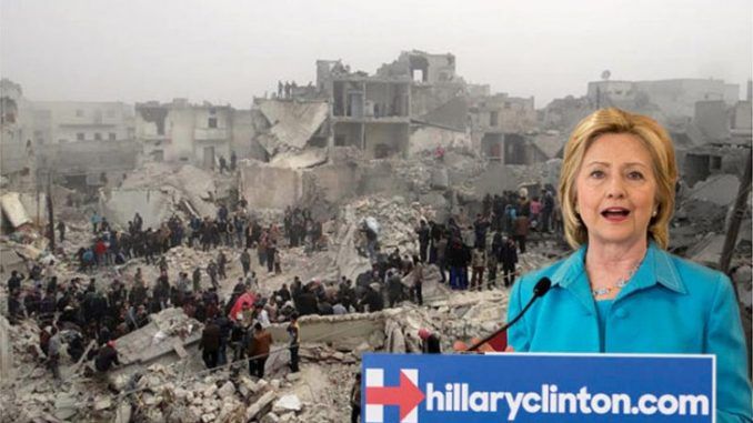Google pressured Hillary Clinton to overthrow Assad regime in Syria