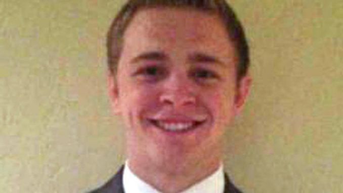 This undated photo provided by The Church of Jesus Christ of Latter-Day Saints shows Mormon missionary Mason Wells, 19, of Sandy, Utah, who was injured in Tuesday's explosion at the Brussels airport. Mormon church officials say three missionaries including Wells were seriously injured in the Brussels airport attack. (Mormon Church via AP)