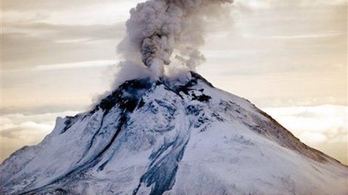 Low level eruption detected at Alaska's Cleveland volcano
