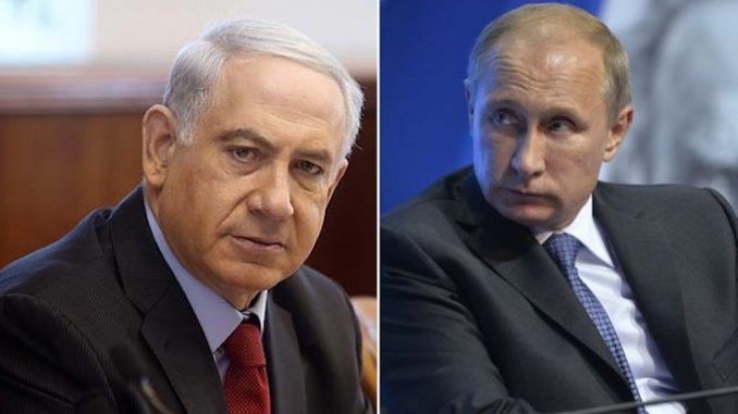 Israel accuse Russia of firing at their aircraft in Syria