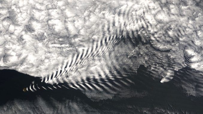 Geoengineering over New York discovered on microwave imagery