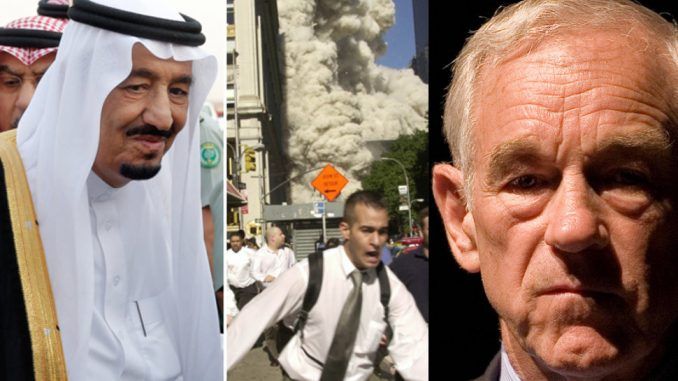 Ron Paul says the U.S. needs to recalibrate its relationship with Saudi Arabia following revelations that they may have been involved in orchestrating the 9/11 attacks