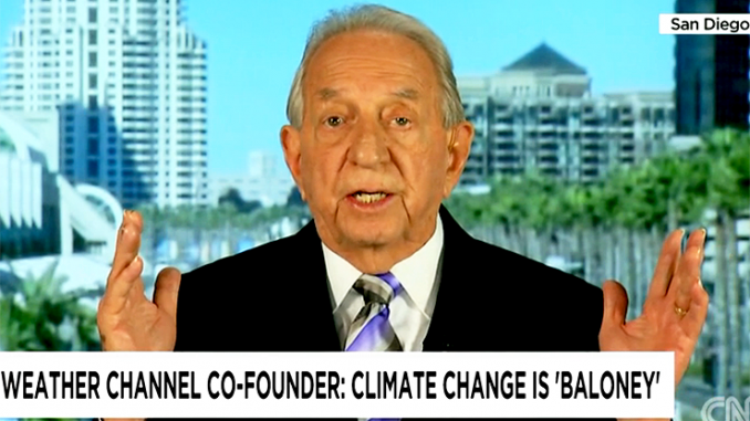 Weather Channel co-founder says science on global warming is completely false