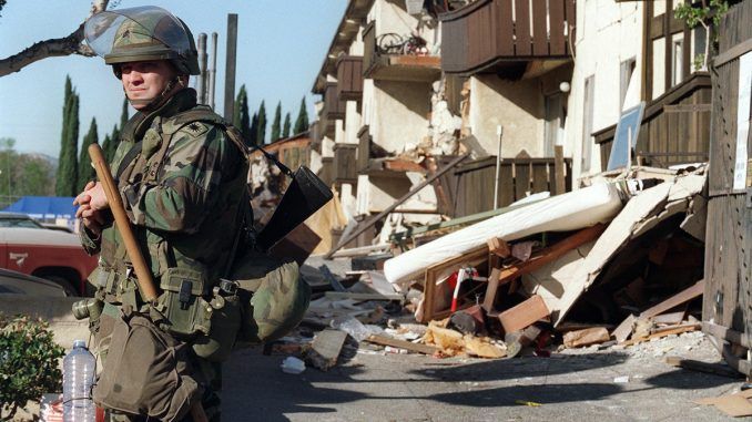 Evidence is emerging that the recent California earthquake and its highly irregular pattern of aftershocks was a 'man-made event' caused by the US military, raising the possibility they have created and are now testing a 'seismic weapons system.'