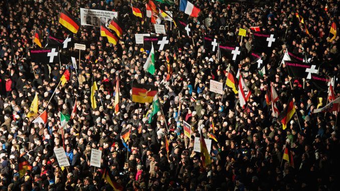 Civil uprising spreading across Germany