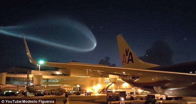 Miami Airport UFO
