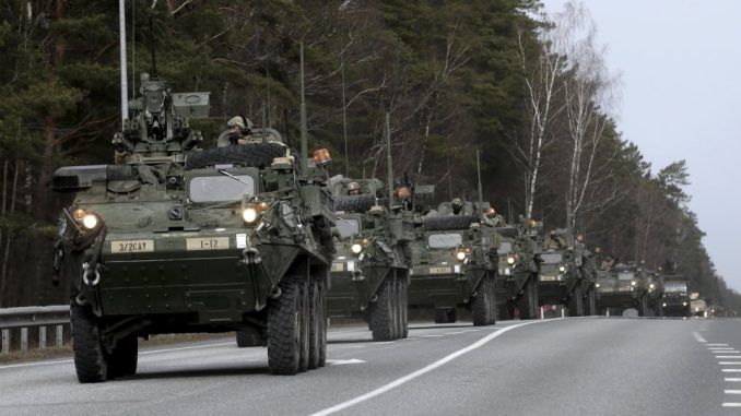 Largest NATO buildup against Russia since Cold War underway
