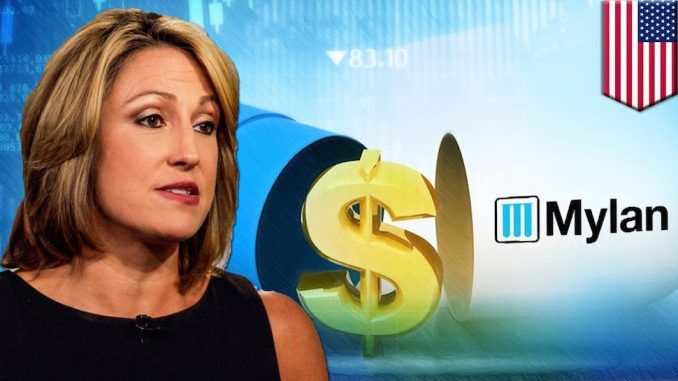 Mylan Pharmaceuticals — the company that cornered the market for the lifesaving EpiPen and then jacked the prices up by 471% — is experiencing serious karmic retribution in the stock market.