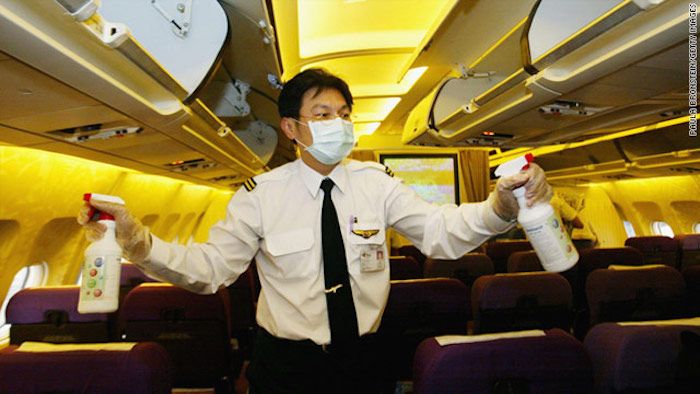 Flight attendant blows the whistle on routine spraying of pesticides on passengers