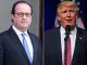 French President Francois Hollande warns a Trump presidency will bring war