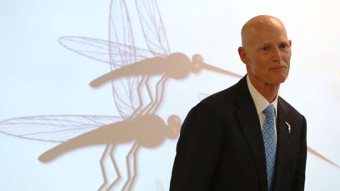 Florida Governor Rick Scott has financial stake at Zika mosquito company