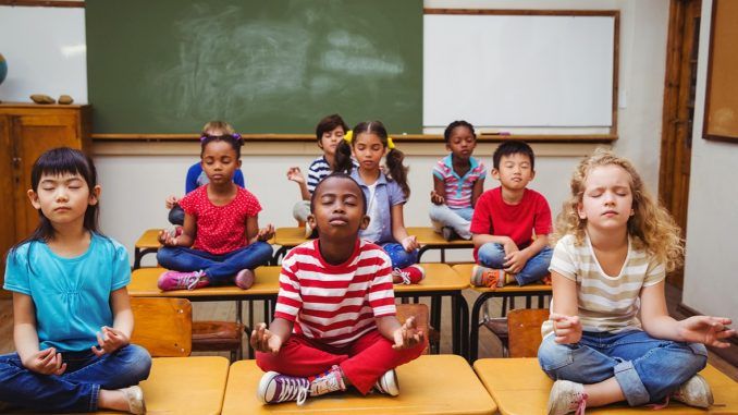 School in Baltimore, Maryland replaces detentions with meditation